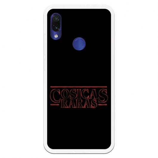 Be Unique Funda Gel Stranger Things Negra para Xiaomi Redmi Note 7/Note 7 Pro