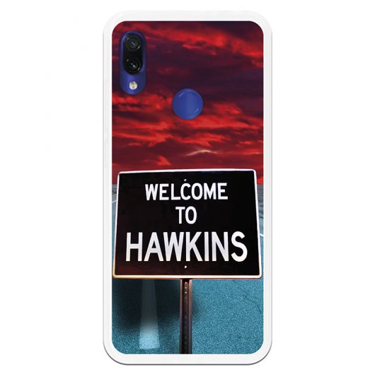 Be Unique Funda Gel Welcome To Hawkins para Xiaomi Redmi Note 7/Note 7 Pro
