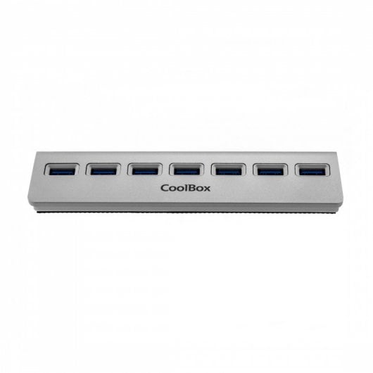 CoolBox ALU3 Hub 7 Ports USB 3.0 Weiß