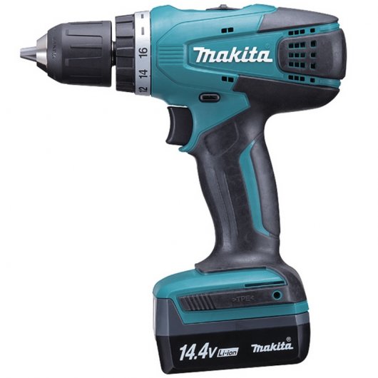 Makita DF347DWE3 Taladro Atornillador + 3 Baterías