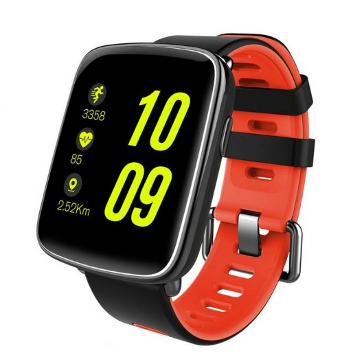 Tomate Dorado Elite Sport Smartwatch Rojo/Negro