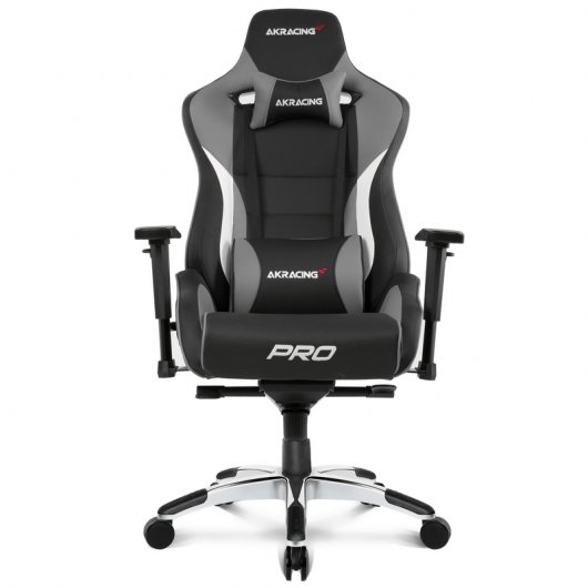 AKRacing Pro Cadeira Gaming Preta/Cinzenta