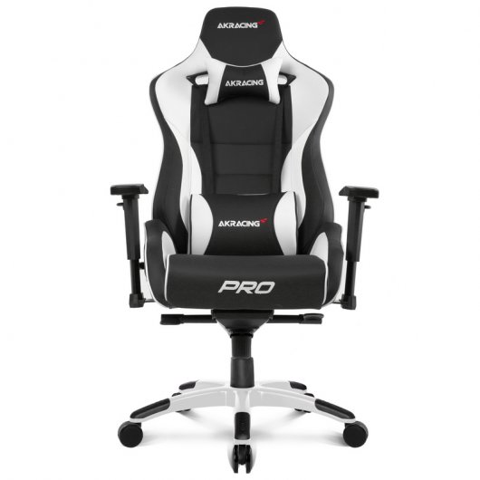 AKRacing Master Pro Cadeira Gaming Preta/Branca