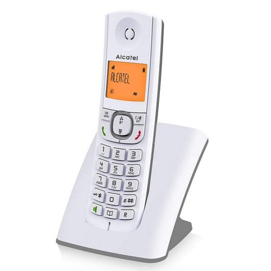 Alcatel F530 Teléfono Fijo Inalámbrico Blanco/Gris