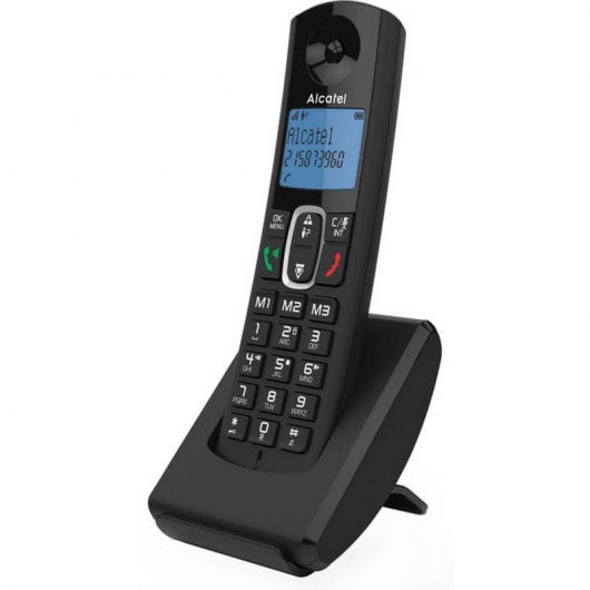 Alcatel F680 Teléfono Inalámbrico Negro
