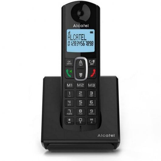 Alcatel F680 Teléfono Inalámbrico Negro
