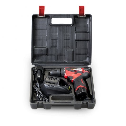 Stayer PBL122BK Taladro Atornillador + 2 Baterías 12V + Cargador + Maletín