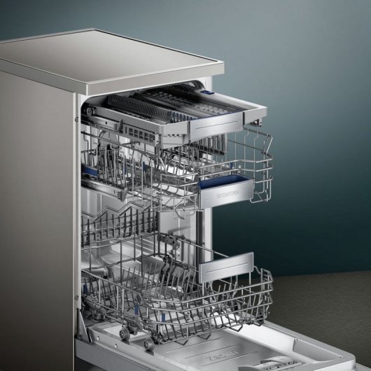 Siemens iQ500 SR256I01TE Lavavajillas Capacidad 10 Cubiertos D Acero