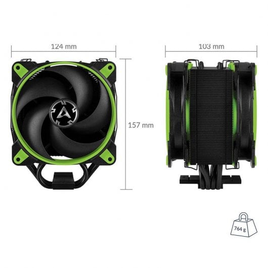 Arctic Freezer 34 eSports DUO Ventilador CPU Verde