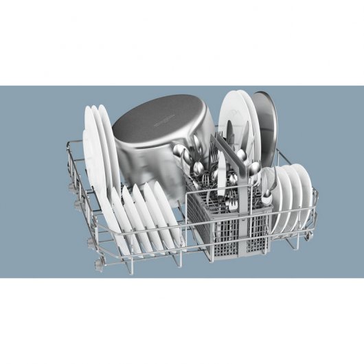 Siemens iQ100 SN215W01DE Lavavajillas Capacidad 13 Servicios E Blanco