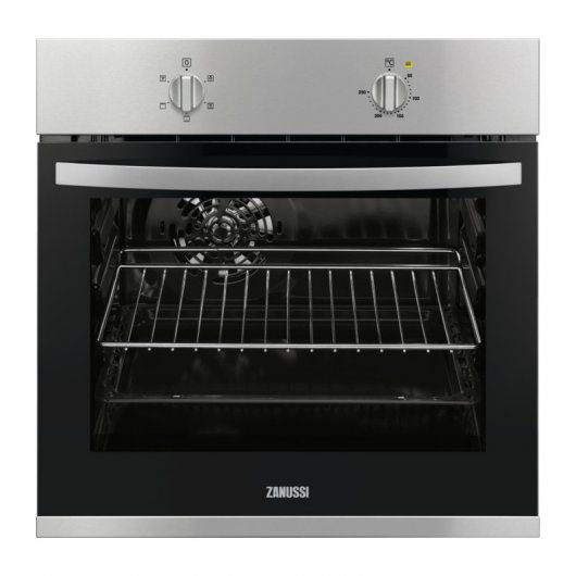 Zanussi ZOB20311XU Horno Multifunción 53L Negro/Inox
