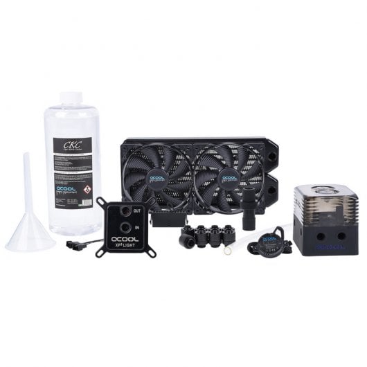 Alphacool Eissturm Gaming Copper 30 Kit Refrigeración Líquida 2x120mm