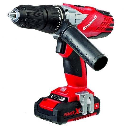 Einhell TE-CD 18/2 Li-i Kit Taladro Percutor Inalámbrico + Batería 1.5Ah + Cargador + Maletín