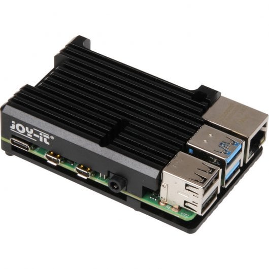 Raspberry Pi Block Hülle Schwarz