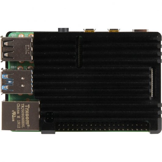 Raspberry Pi Block Hülle Schwarz