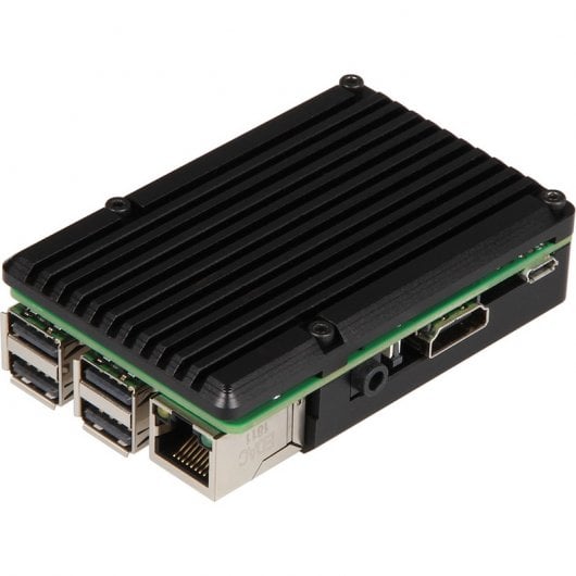 Joy-It RB-ALUcase+07 Armor Case Block para Raspberry Pi