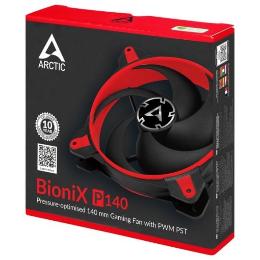 Ventilateur Arctic BioniX P140 140 mm rouge