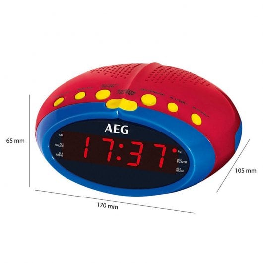 AEG MRC 4143 Radio Despertador Infantil