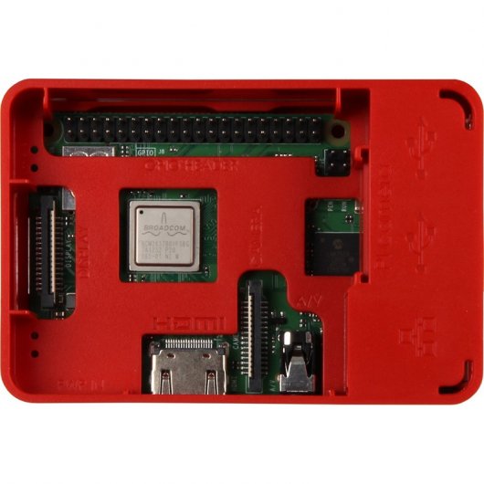 Joy-It RB-Case+10R Carcasa Plástico para Raspberry Pi