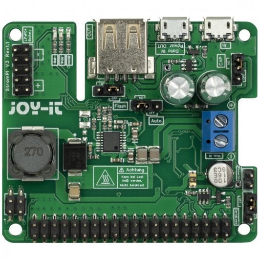 Carte d'extension Joy-It RB-StromPI3 pour Raspberry Pi