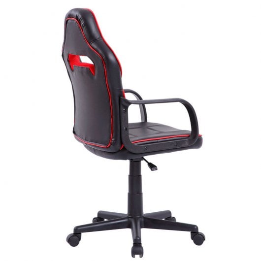 XTR Junior Silla Giratoria Negro/Rojo