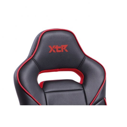 XTR Junior Silla Giratoria Negro/Rojo