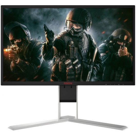 AOC AGON 1 AG251FG Monitor PC 62,2 cm (24.5") 1920 x 1080 Pixel Full HD LED Nero, Rosso