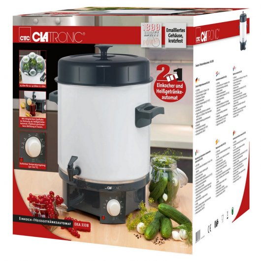 Clatronic EKA 3338 Termo Regulable 25L 1800W
