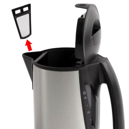 Clatronic WKS 3288 Hervidor de Agua 1.7L 2200W Inox