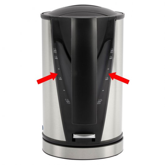 Clatronic WKS 3288 Hervidor de Agua 1.7L 2200W Inox
