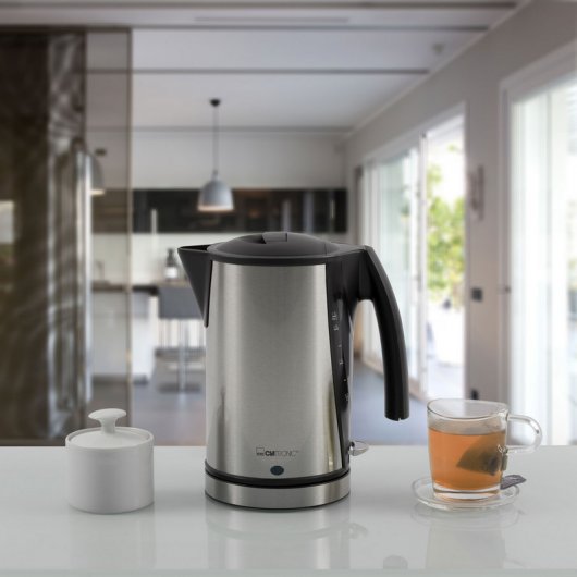 Clatronic WKS 3288 Hervidor de Agua 1.7L 2200W Inox