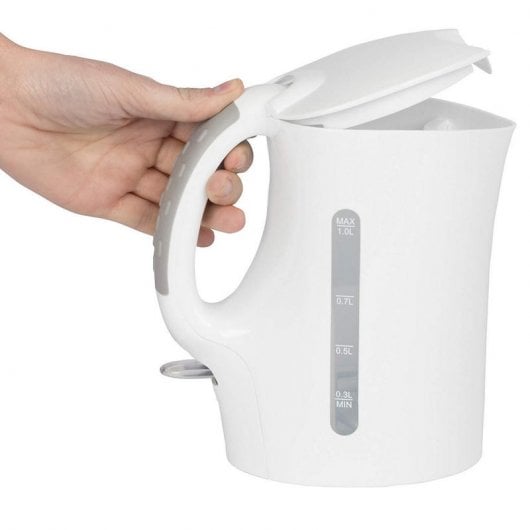 Clatronic WK 3462 Hervidor de Agua 1L 900W Blanco