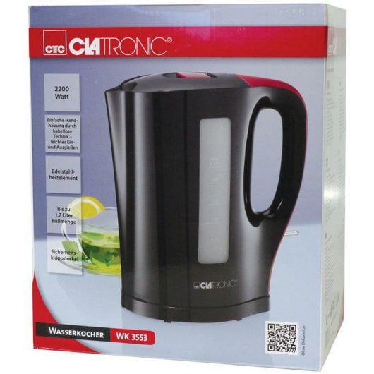 Clatronic WK 3553 Fervedor de Água 1.7L 2200W