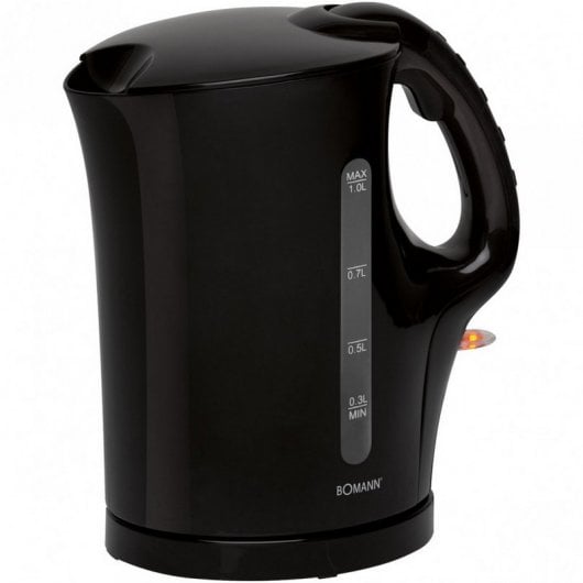 Bomann WK 5024 Bollitore per acqua 1L 900W Nero