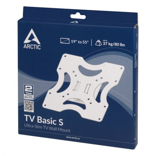 Arctic TV Basic S Soporte para TV 19" a 55" VESA 200x200 Máx 37Kg