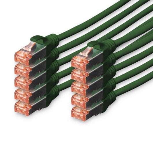 Digitus DK-1644-0025-G-10 Netzwerkkabel Grün 0,25 m Cat6 S/FTP (S-STP)