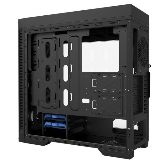 CoolBox Deep Endless Cristal Templado USB 3.0 RGB Negra