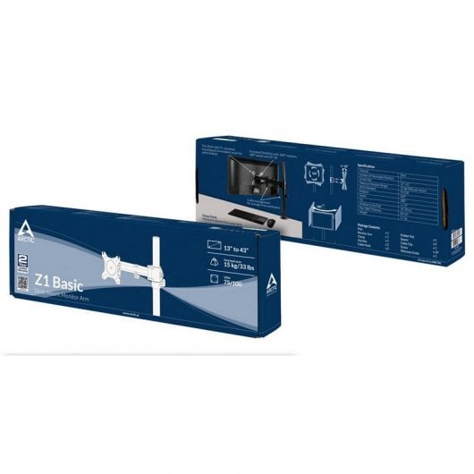 ARCTIC Z1 Basic 81,3 cm (32") Schwarz Tisch/Bank