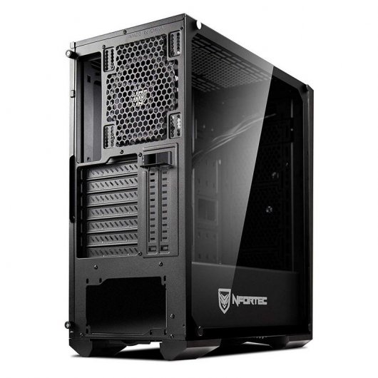 Nfortec Artemis Cristal Templado USB 3.0 RGB Negra