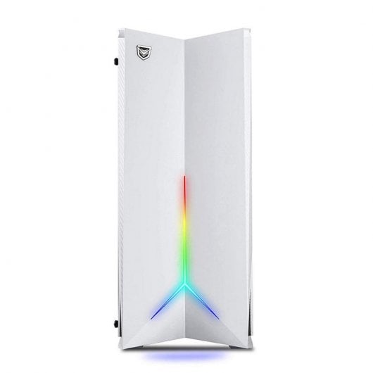 Nfortec Hyperion Cristal Templado USB 3.0 RGB Blanca