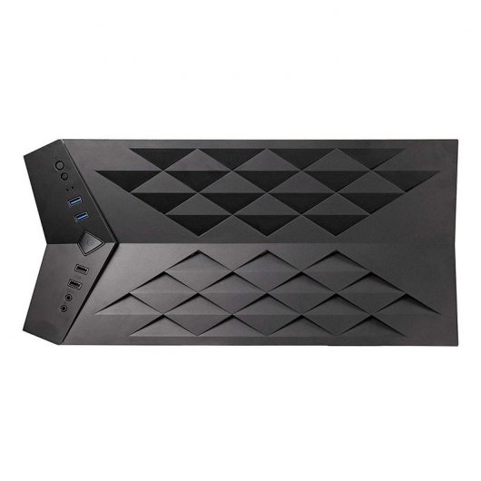 Nfortec Hyperion Cristal Templado USB 3.0 RGB Negra