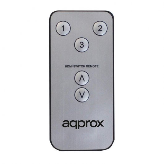 Approx APPC29V2 Switch 3 Portas HDMI 4K com Comando à Distância