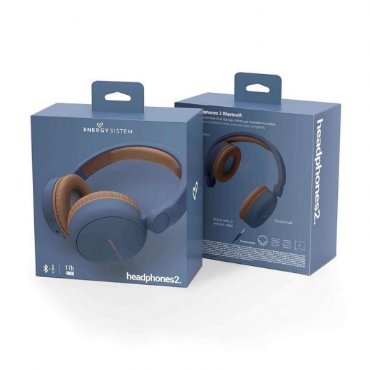 Cuffie Energy Sistem 2 Cuffie Bluetooth blu