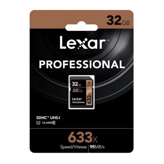 Lexar Professional 633x SDHC/SDXC 32GB Clase 10 UHS-I