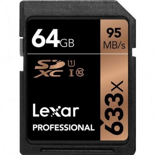 Lexar Professional 633x SDHC/SDXC 64GB Clase 10 UHS-I