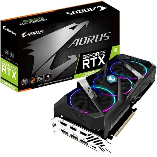 Grafikkarte Gigabyte AORUS GeForce RTX 2080 SUPER 8GB GDDR6