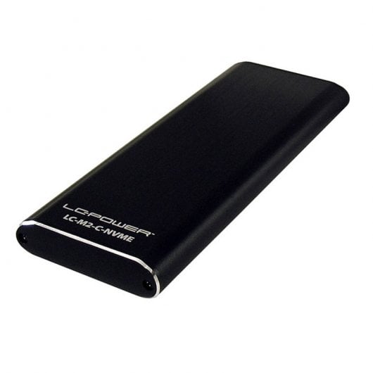 LC-Power Carcasa para Disco Duro SSD M.2 NVMe USB-C