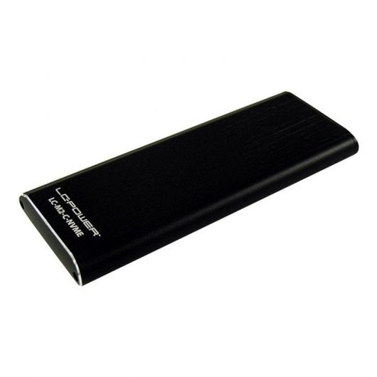 LC-Power Carcasa para Disco Duro SSD M.2 NVMe USB-C