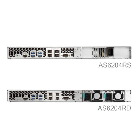 Asustor AS6204RS Servidor de Almacenamiento Ethernet Bastidor 1U NAS
