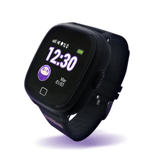 SoyMomo H2O Smartwatch para Niños Negro